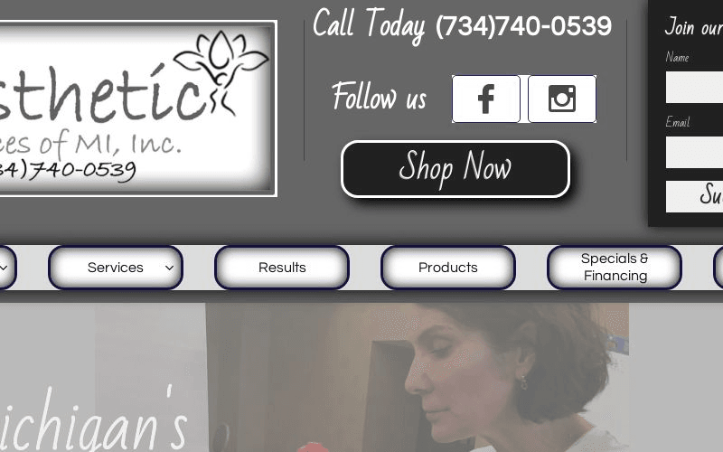 Aesthetic Services of MI