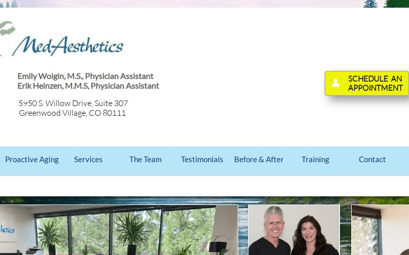 Medaesthetics, Pllc-- Emily Wolgin, Pa-c And Erik Heinzen, Pa-c