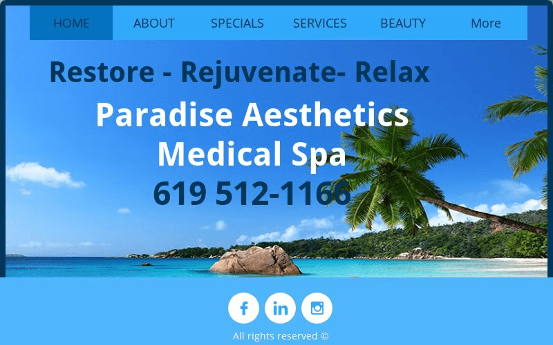 Paradise Aesthetics Medical Spa