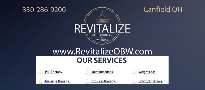 Revitalize Orthobiologics And Wellness